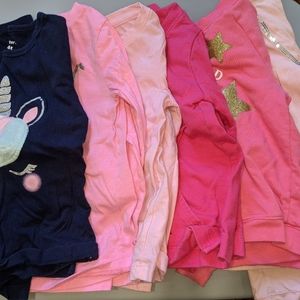 Girls 4T Long Sleeve Top Lot